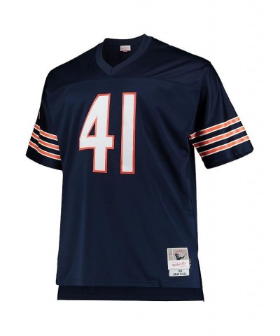 Men's Brian Piccolo Navy Chicago Bears Big and Tall 1969 Retired Player Replica Jersey $79.90 Jersey