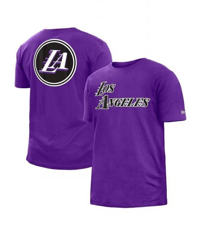 Men's Purple Los Angeles Lakers 2022/23 City Edition Big and Tall T-shirt $21.15 T-Shirts