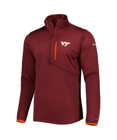 Men's Maroon Virginia Tech Hokies Park View Omni-Wick Half-Zip Top $38.40 Sweatshirt