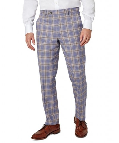 Men's Classic-Fit Patterned Suit Pants PD03 $33.21 Suits