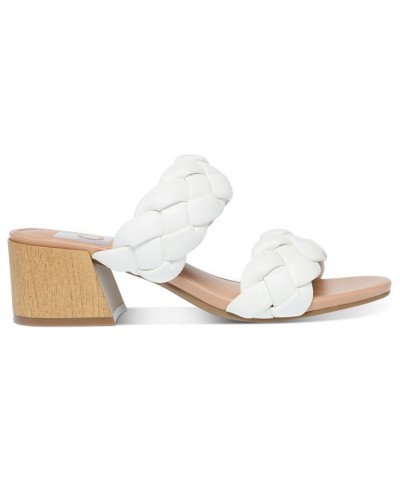 Women's Stacey Plush Braided Sandals PD02 $37.92 Shoes