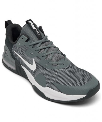 Men's Air Max Alpha Trainer 5 Training Sneakers Gray $44.00 Shoes