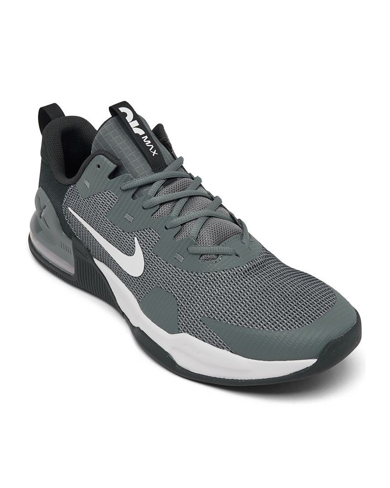 Men's Air Max Alpha Trainer 5 Training Sneakers Gray $44.00 Shoes