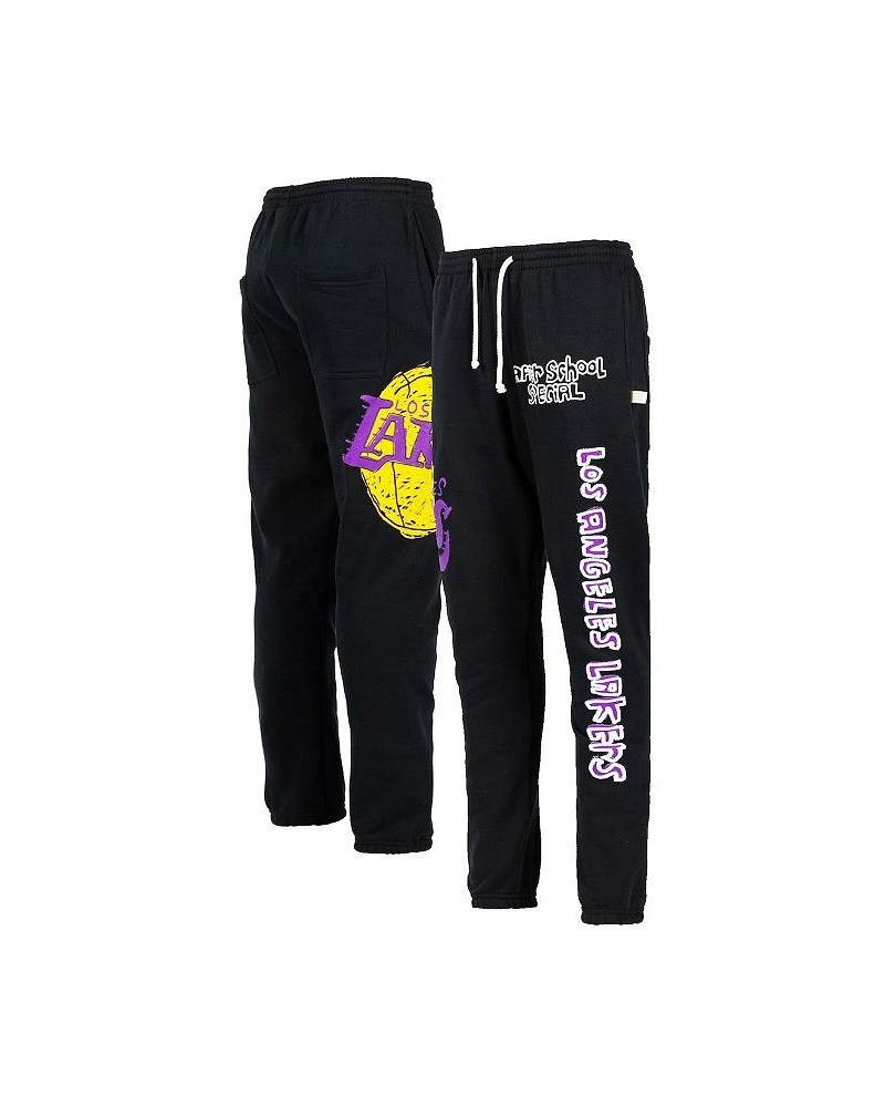 Men's Black Los Angeles Lakers Sweatpants $40.80 Pants