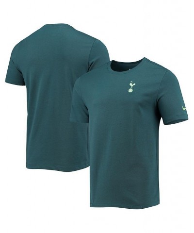 Men's Green Tottenham Hotspur Travel T-shirt $22.05 T-Shirts