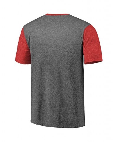 Men's Branded Heathered Gray, Red D.C. United Tri-Blend Pocket T-shirt $19.35 T-Shirts