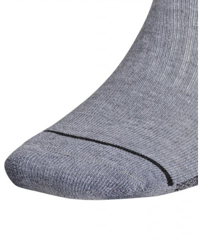 3-Pk. Men's Cushioned Quarter Socks Gray $10.86 Socks