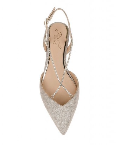 Women's Alanna Evening Flats White $49.98 Shoes