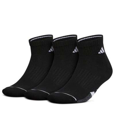 3-Pk. Men's Cushioned Quarter Socks Gray $10.86 Socks