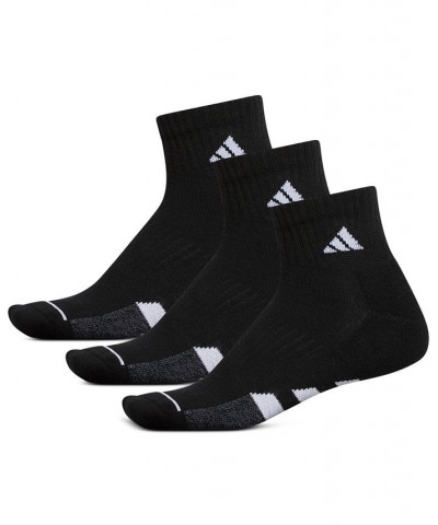 3-Pk. Men's Cushioned Quarter Socks Gray $10.86 Socks