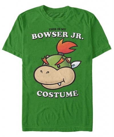 Nintendo Men's Super Mario Bowser Jr. Halloween Costume Short Sleeve T-Shirt Green $16.10 T-Shirts