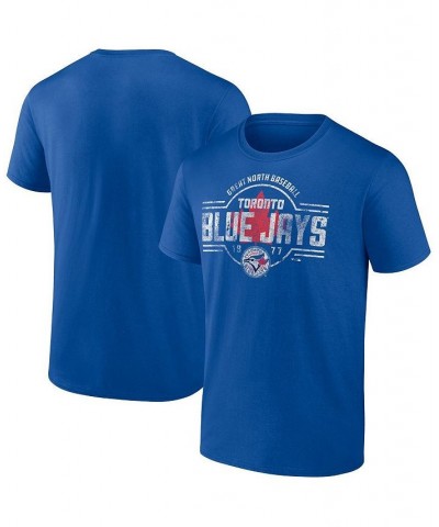 Men's Branded Royal Toronto Blue Jays Hometown Collection Great North T-shirt $13.12 T-Shirts