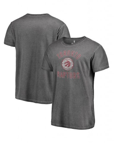 Men's Black Toronto Raptors Icon Shadow Washed T-shirt $16.00 T-Shirts