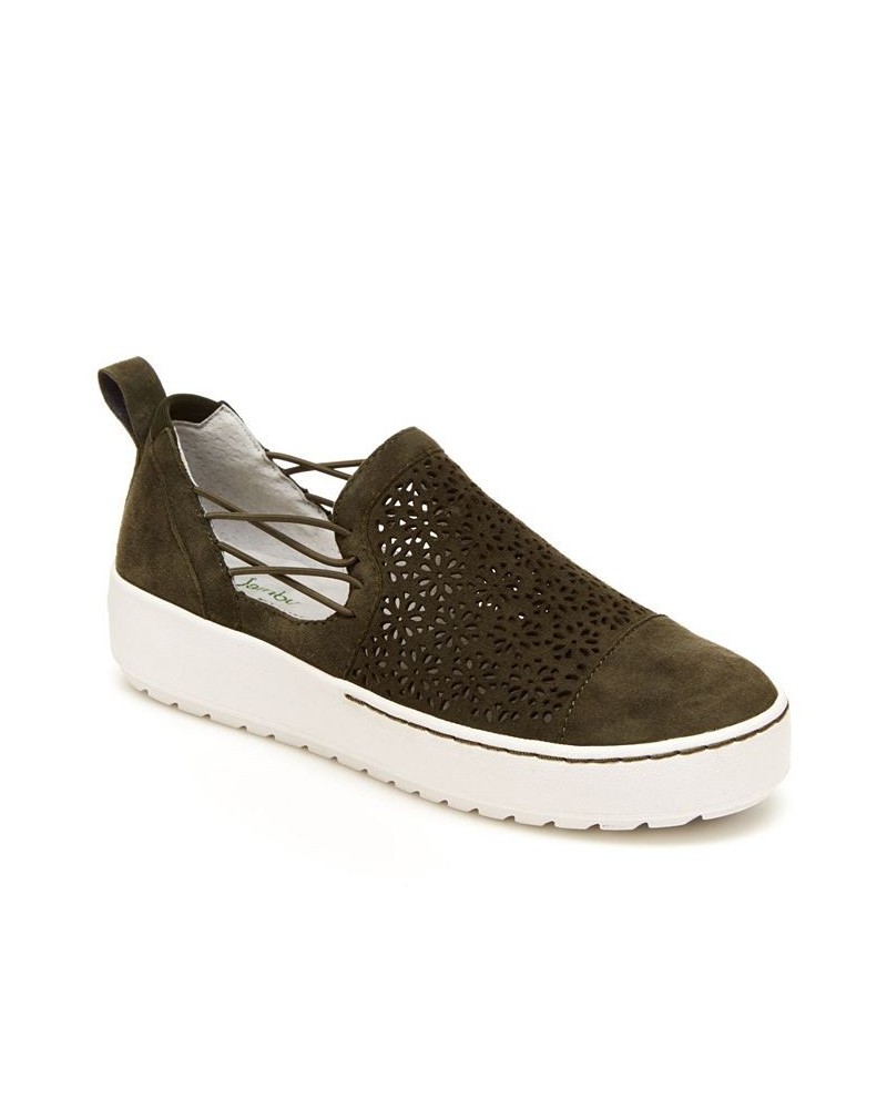 Women's Erin Casual Slip-Ons Green $48.79 Shoes