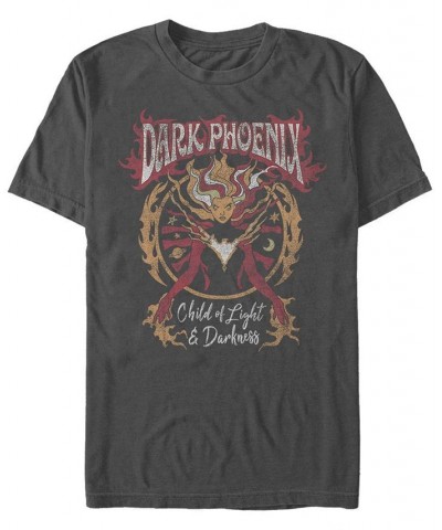 Marvel Men's Classic Comics Dark Phoenix, Short Sleeve T-Shirt Gray $17.84 T-Shirts