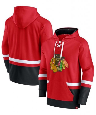 Branded Men's Chicago Blackhawks First Battle Power Play Pullover Hoodie $39.41 Sweatshirt