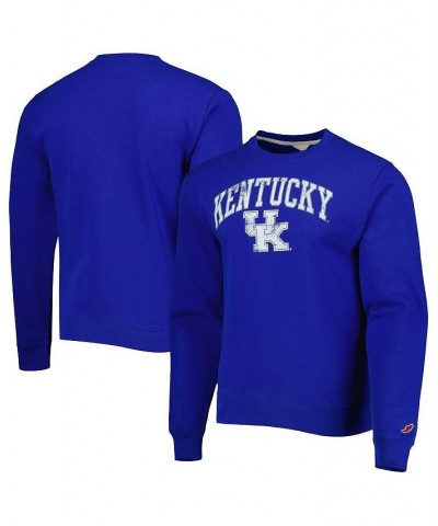 Men's Royal Kentucky Wildcats 1965 Arch Essential Fleece Pullover Sweatshirt $26.65 Sweatshirt