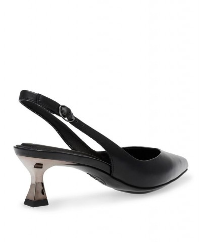 Women's Idream Kitten Heel Shoe Black $54.45 Shoes