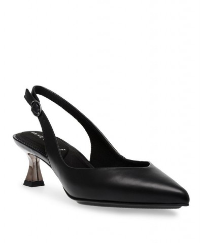 Women's Idream Kitten Heel Shoe Black $54.45 Shoes