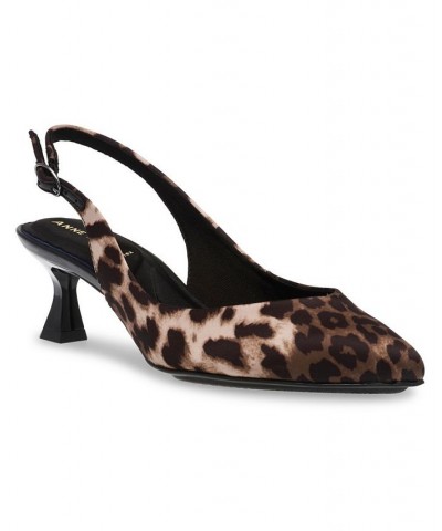 Women's Idream Kitten Heel Shoe Black $54.45 Shoes