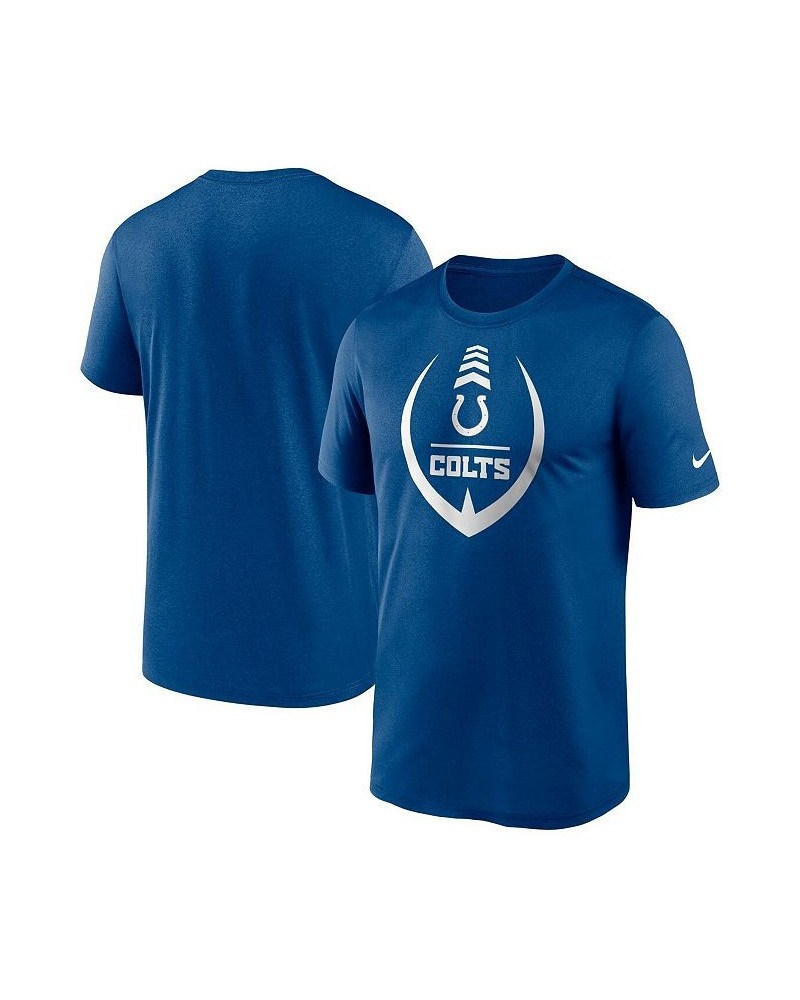 Men's Royal Indianapolis Colts Icon Legend Performance T-shirt $25.99 T-Shirts