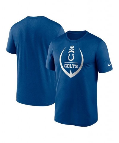 Men's Royal Indianapolis Colts Icon Legend Performance T-shirt $25.99 T-Shirts