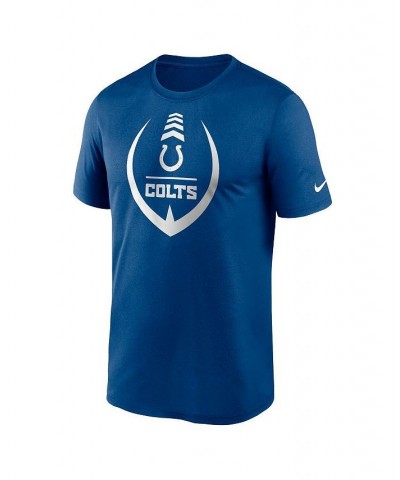 Men's Royal Indianapolis Colts Icon Legend Performance T-shirt $25.99 T-Shirts