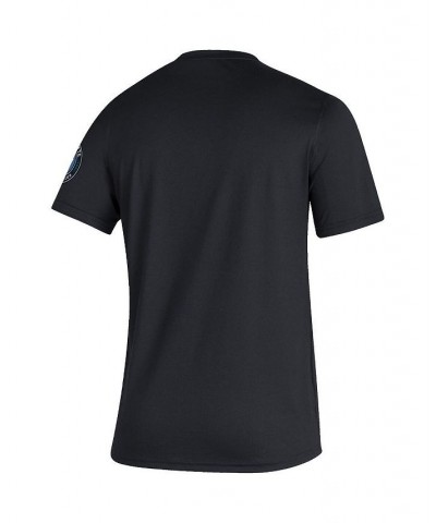 Men's Black Charlotte FC Creator Vintage-Like AEROREADY T-shirt $21.60 T-Shirts