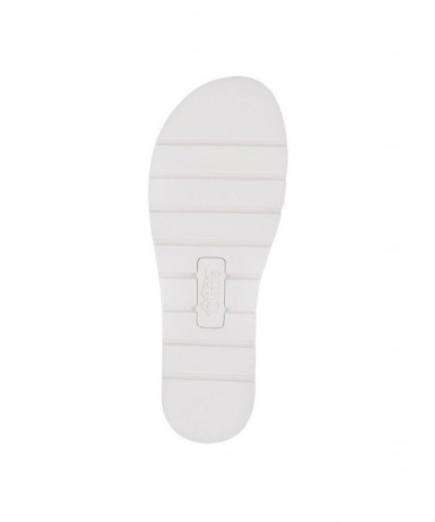 Women's Truly Slide Sandals White $25.96 Shoes