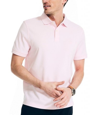 Men's Classic-Fit Soft Stretch Interlock Polo PD07 $25.50 Polo Shirts