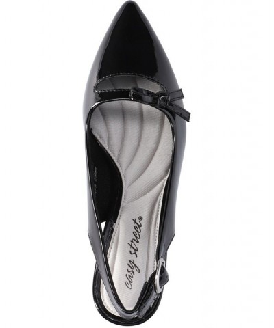 Women's Emerin Slingback Pumps Black $35.00 Shoes