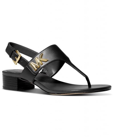 Women's Jilly T-Strap Dress Sandals Black $43.60 Shoes