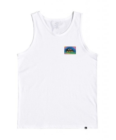 Quicksilver Men's Color Flow Sleeveless T-shirt White $15.07 T-Shirts