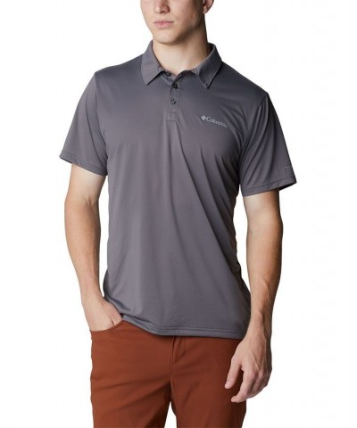 Men's Hike Polo Shirt Gray $21.19 Polo Shirts