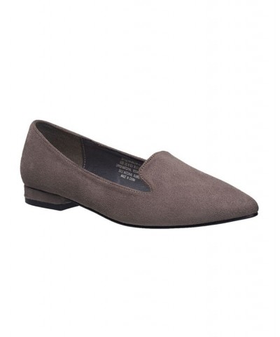 Women's Barcelona Slip On Loafers Gray $48.40 Shoes