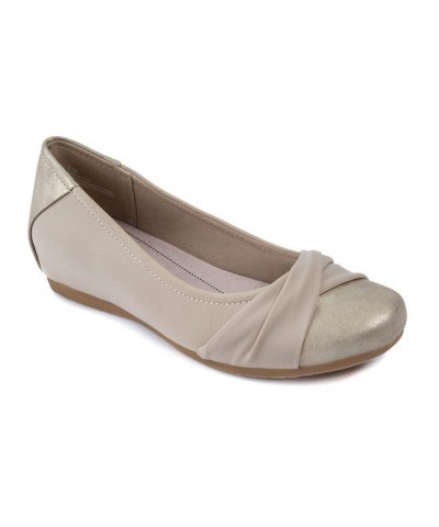 Women's Mitsy Slip-On Flats Brown $31.60 Shoes