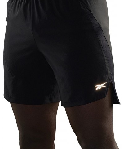 Men's Running Speedwick Reflective Drawstring Shorts Black $20.50 Shorts