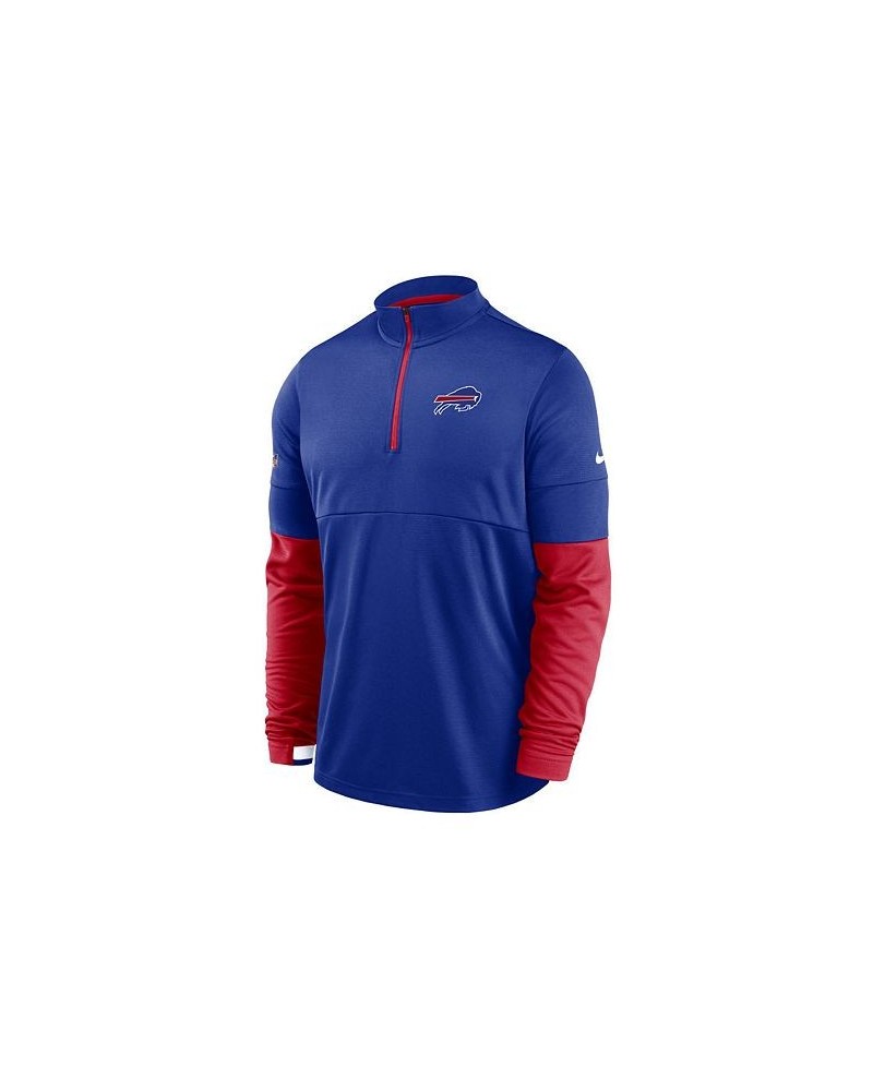 Buffalo Bills Men's Sideline Half Zip Therma Top $41.80 Sweatshirt