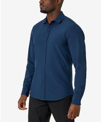 Men's Solid Performance Stretch Shirt PD02 $24.98 Shirts