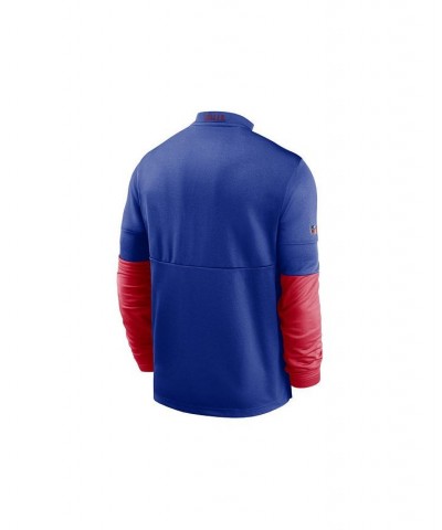 Buffalo Bills Men's Sideline Half Zip Therma Top $41.80 Sweatshirt