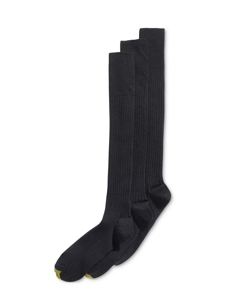 Men's 3-Pack. Dress Over The Calf Socks Black $10.21 Socks