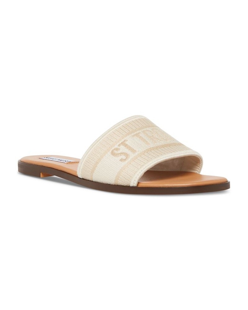 Women's Knox Slide Sandals Yellow $31.74 Shoes