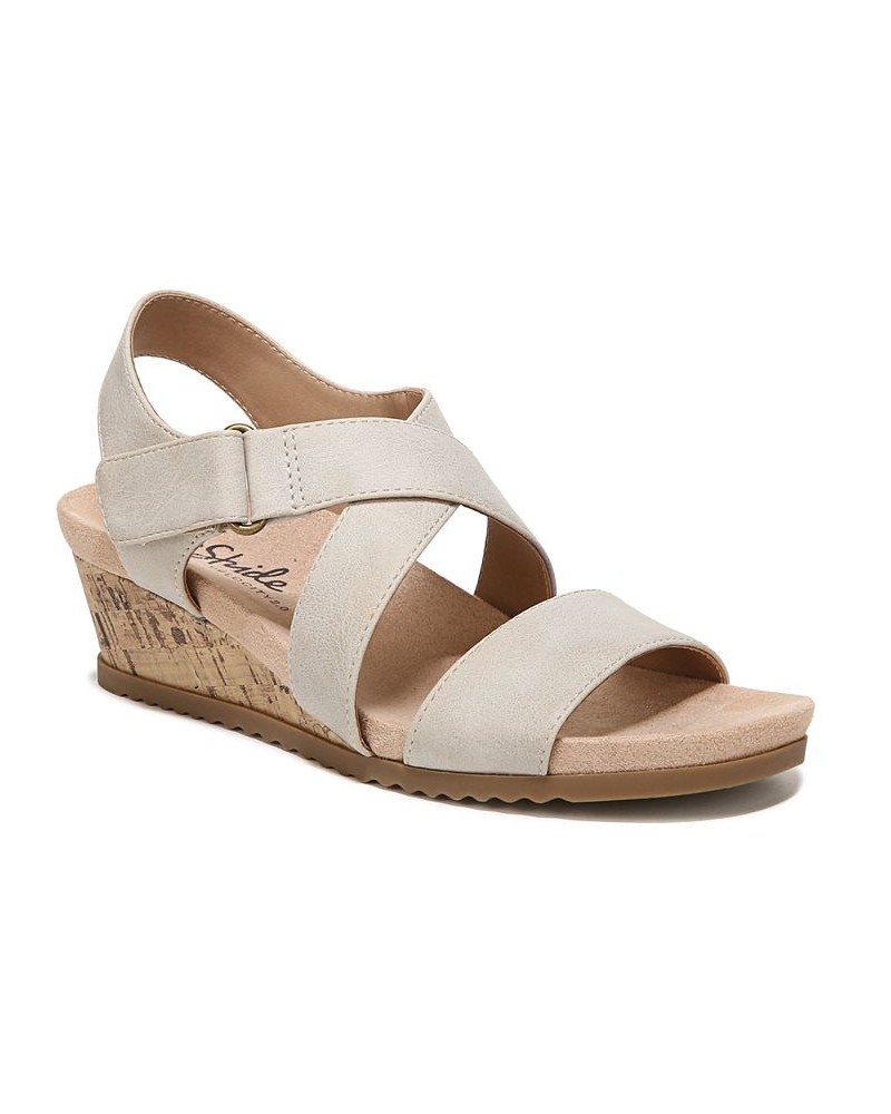 Sincere Strappy Wedge Sandals PD06 $37.09 Shoes