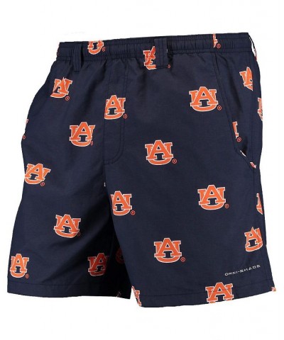 Men's Navy Auburn Tigers PFG Backcast II Omni-Shade Hybrid Shorts $32.44 Shorts