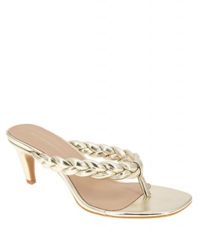 Women's Tulani Dress Sandal Gold $48.51 Shoes