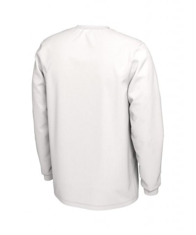 Men's White Stanford Cardinal Ball In Bench Long Sleeve T-shirt $21.19 T-Shirts