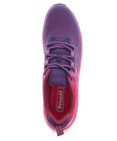 Women's Ultra Lace Up Sneakers Dark Pink, Purple $56.38 Shoes