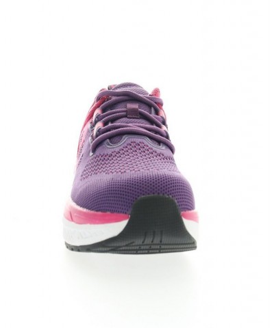 Women's Ultra Lace Up Sneakers Dark Pink, Purple $56.38 Shoes