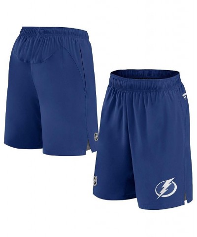 Men's Branded Blue Tampa Bay Lightning Authentic Pro Rink Shorts $27.84 Shorts