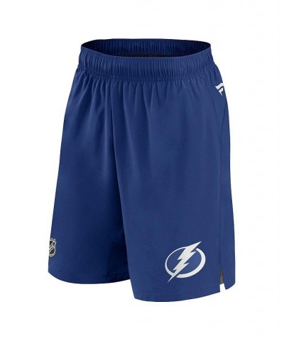 Men's Branded Blue Tampa Bay Lightning Authentic Pro Rink Shorts $27.84 Shorts